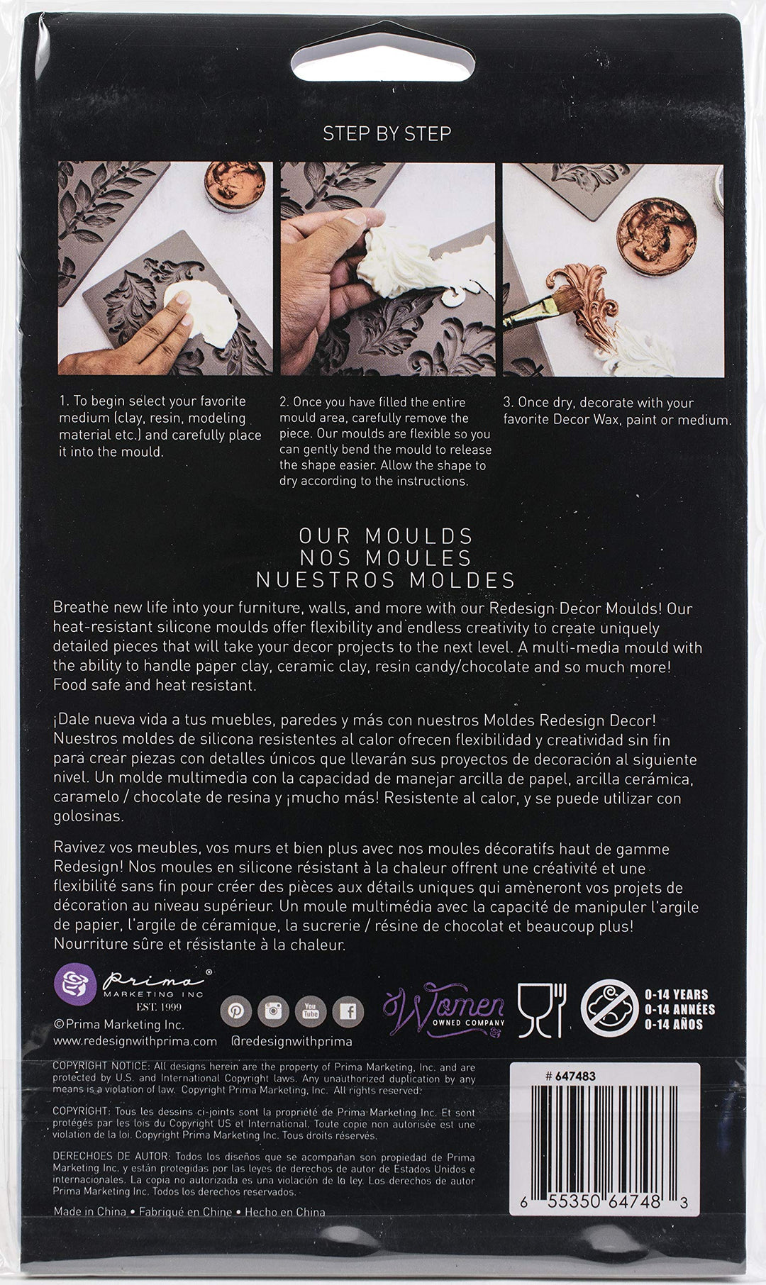 Redesign Furniture Decor Moulds® HERBOLOGY 5x8,8Mm Thic