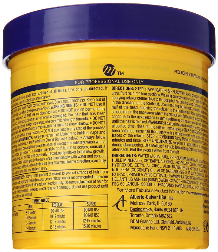 Oil Moisturizer Hair Relaxer, Super, 15 Ounce