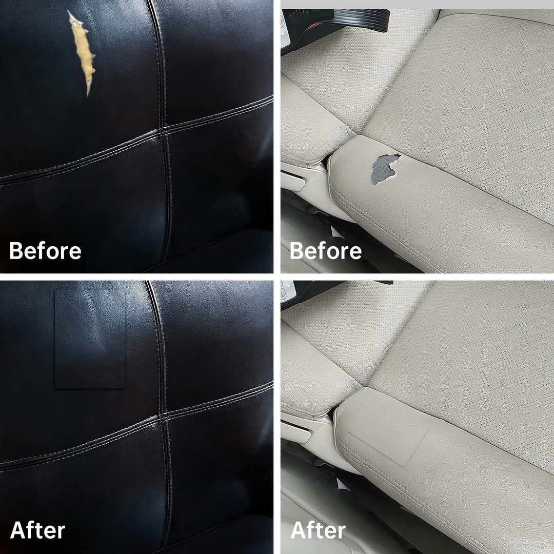 Leather Repair Patch for Couches 15.7 * 48inch Large Self-Adhesive Leather Repair Tape Patches kit for Couch Car Seats Sofa Furniture Vinyl Chair Fabric Fix Tear (Dark Brown,15.7×48 inch)