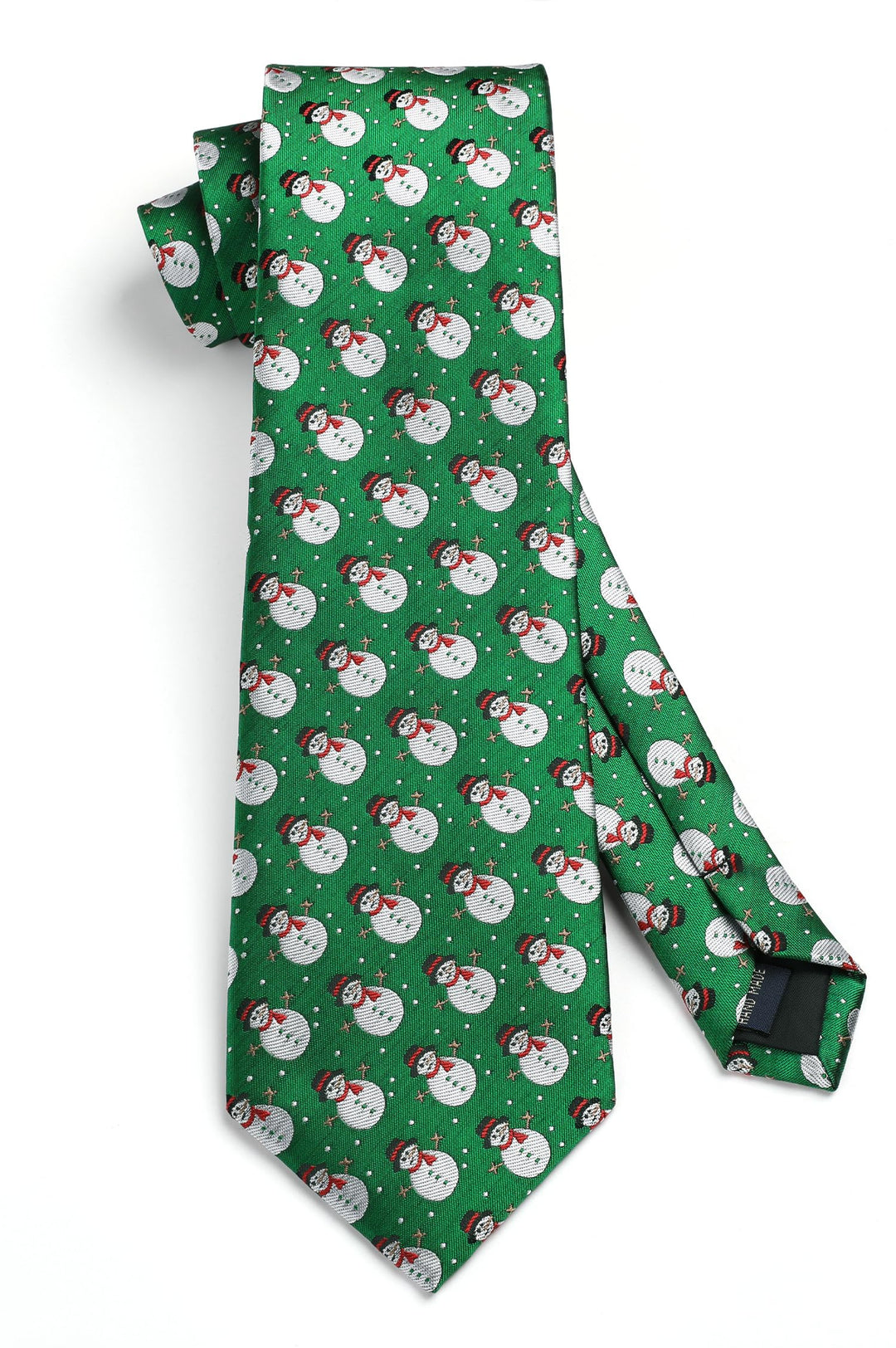 Navy Blue Tree Christmas Ties for Men Holiday Festival 