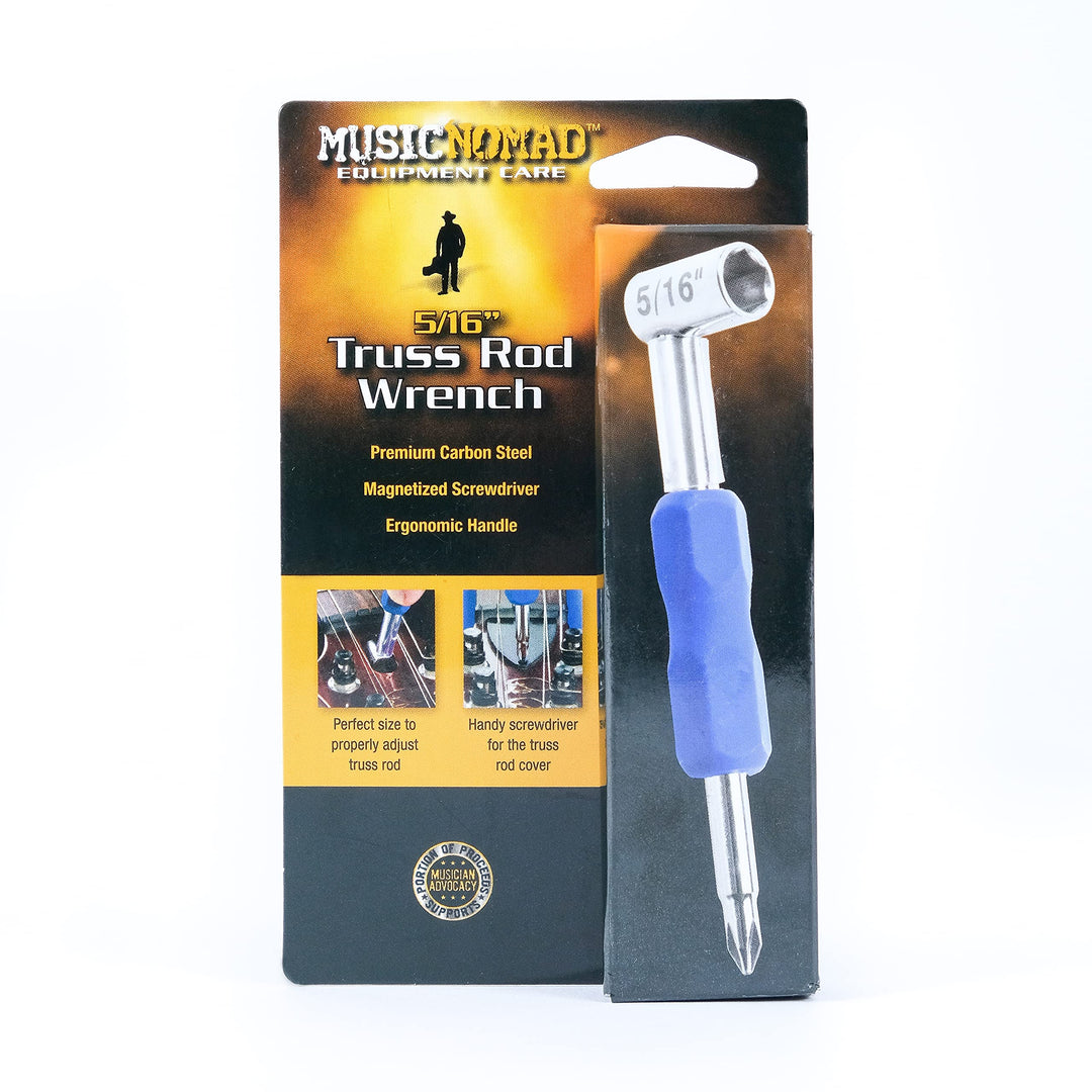 MusicNomad MN232 Premium Truss Rod Wrench - 5/16, Plus 