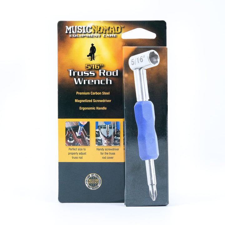 MusicNomad MN232 Premium Truss Rod Wrench - 5/16, Plus 