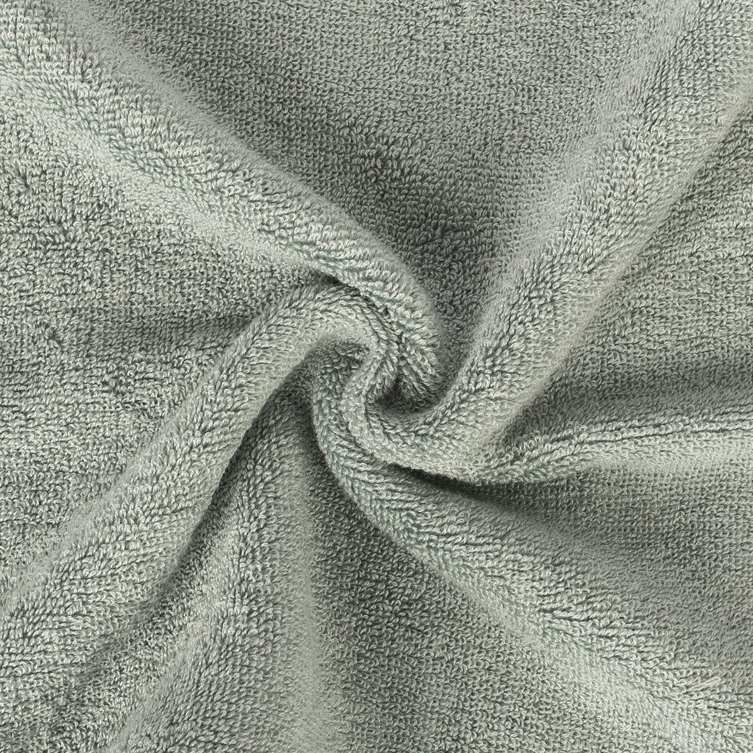 4 Pcs Blush Green Fingertip Towels for Bathroom - 11 x 18 Inches, Extra Absorbent and Soft Terry Towels for Sensitive Skin, Quick Dry