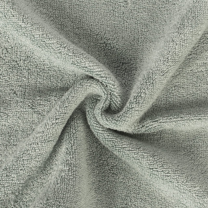 4 Pcs Blush Green Fingertip Towels for Bathroom - 11 x 18 Inches, Extra Absorbent and Soft Terry Towels for Sensitive Skin, Quick Dry