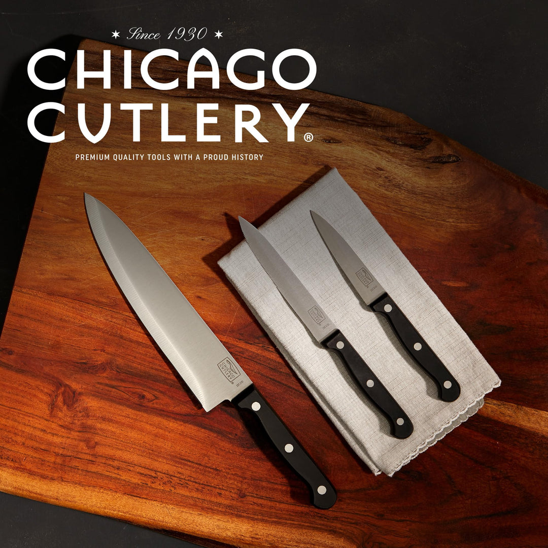 Essentials 3 Piece Stainless Steel Knife Set