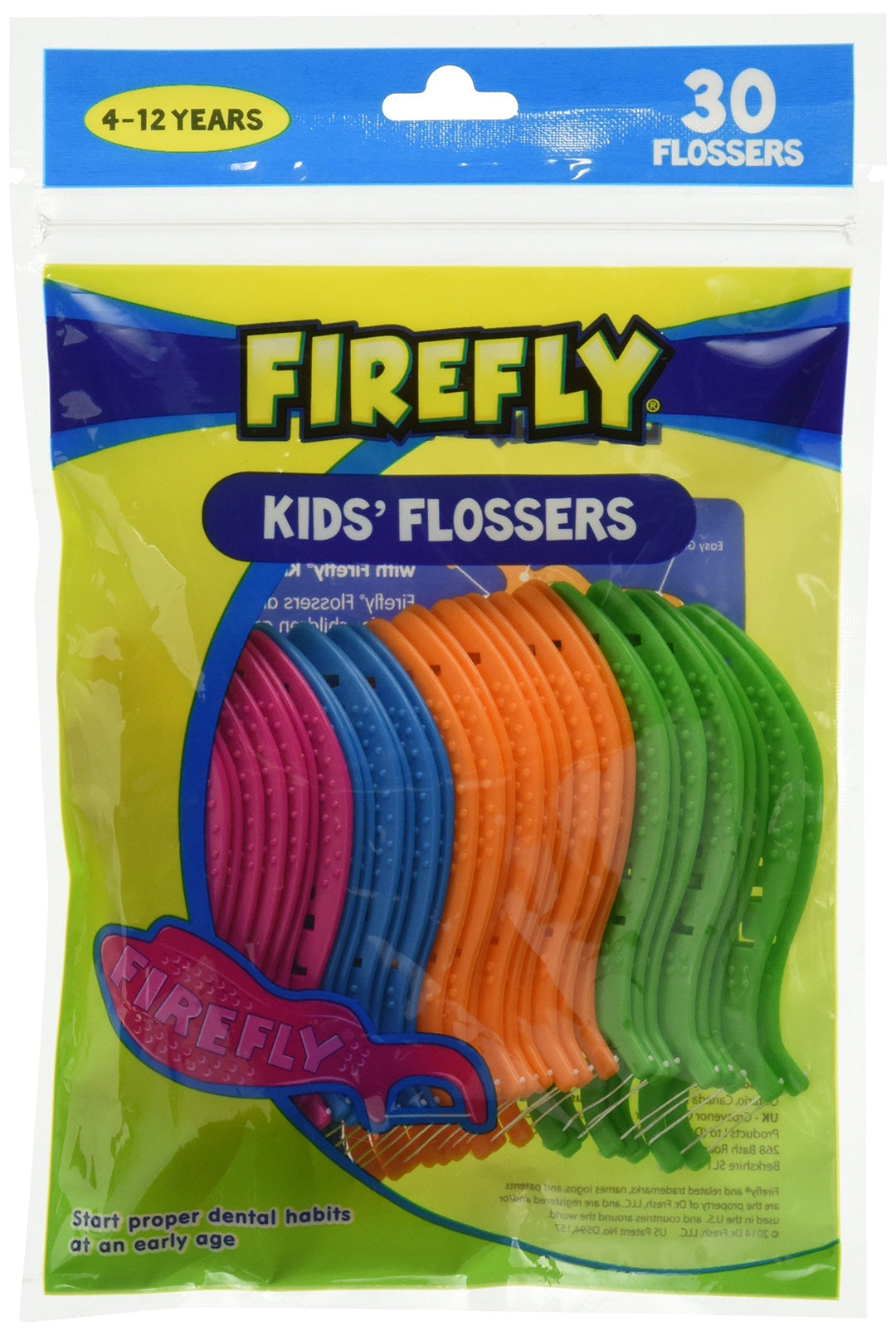 FireFly Kid&#39;s Flossers: 36 Count