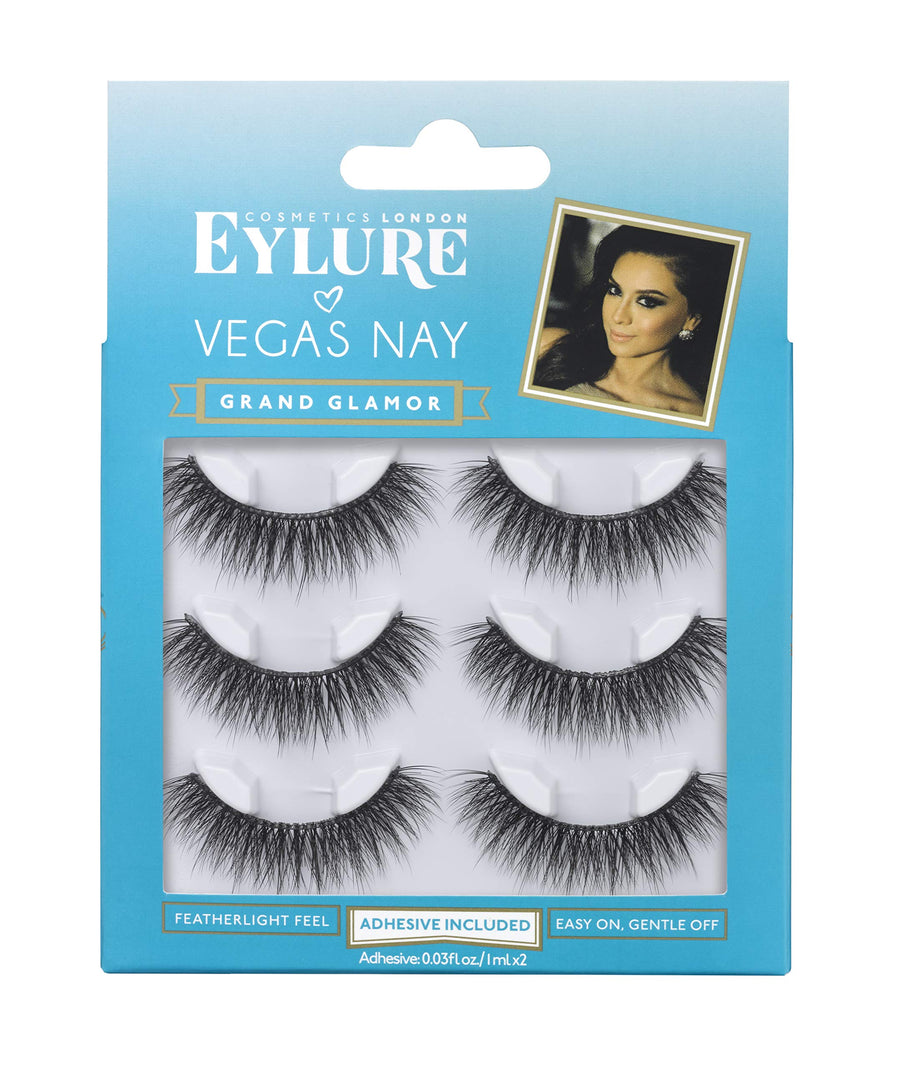 Eylure Vegas Nay Grand Glamour, Multi Pack, Reusable, A