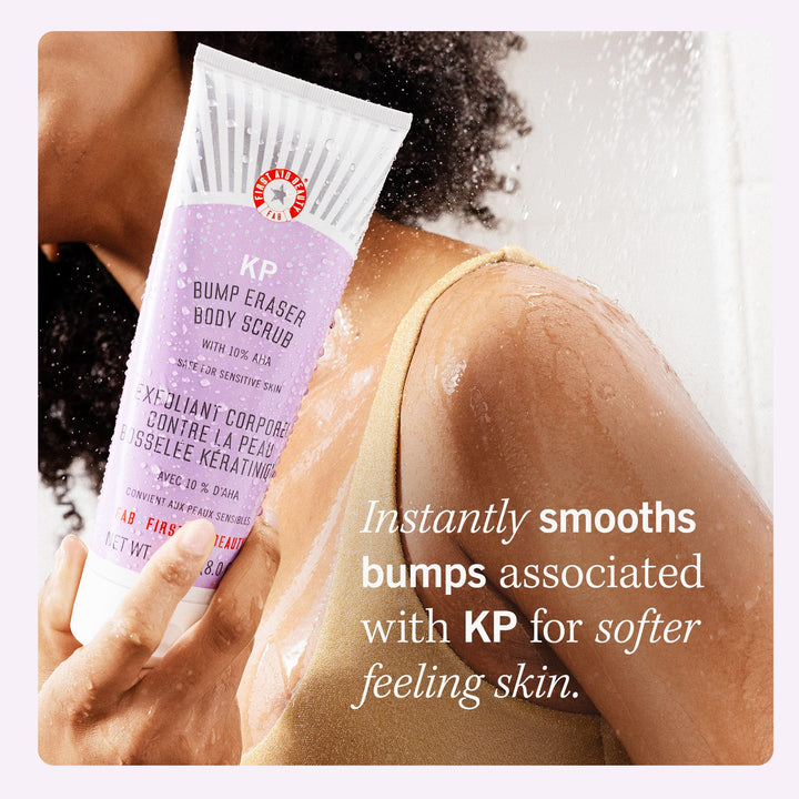 First Aid Beauty KP Bump Eraser Body Scrub Exfoliant fo