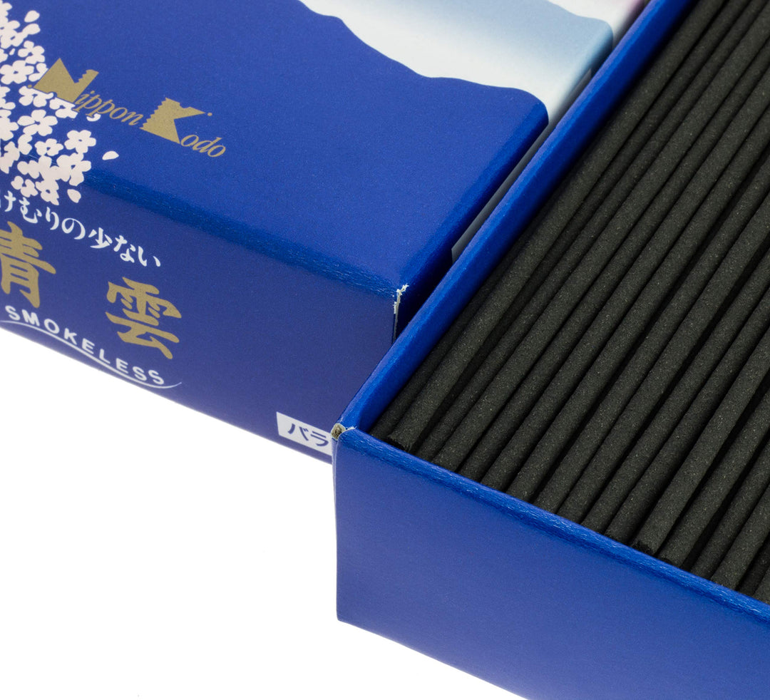 Nippon Kodo - 258 - Seiun Chrysanthemum Incense Sticks - 16 x 8 x 3 cm - Blue