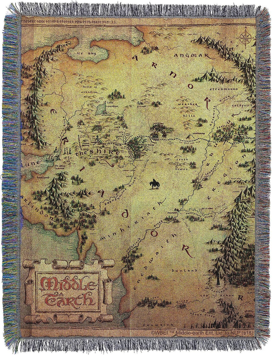 Northwest Lord of The Rings - The Hobbit Woven Tapestry