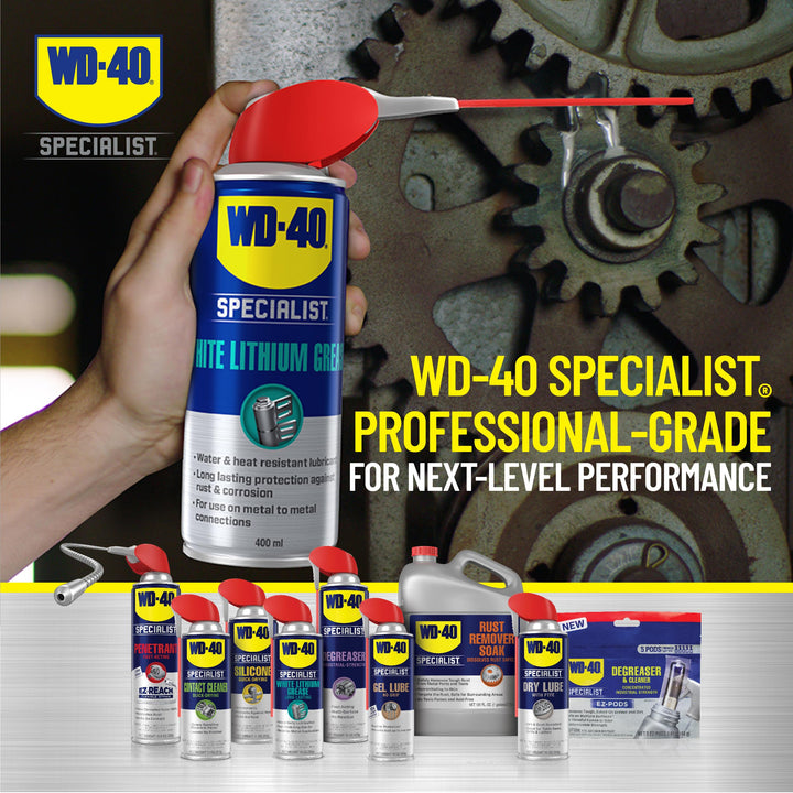 WD-40 Specialist White Lithium Grease Spray with SMART 