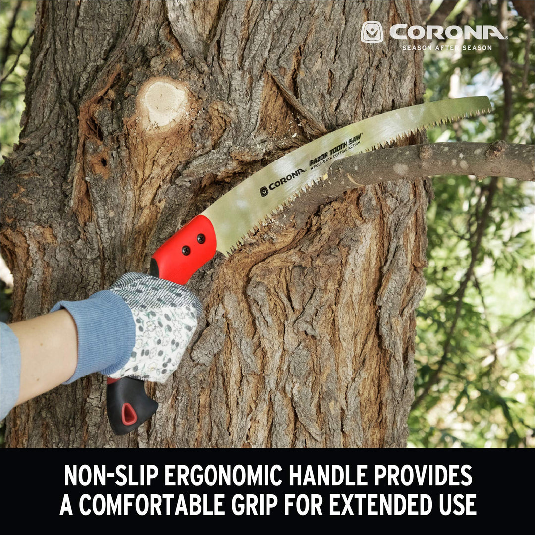 Corona RS 7395 Razor Tooth Pruning Saw, 14-Inch Curved Blade