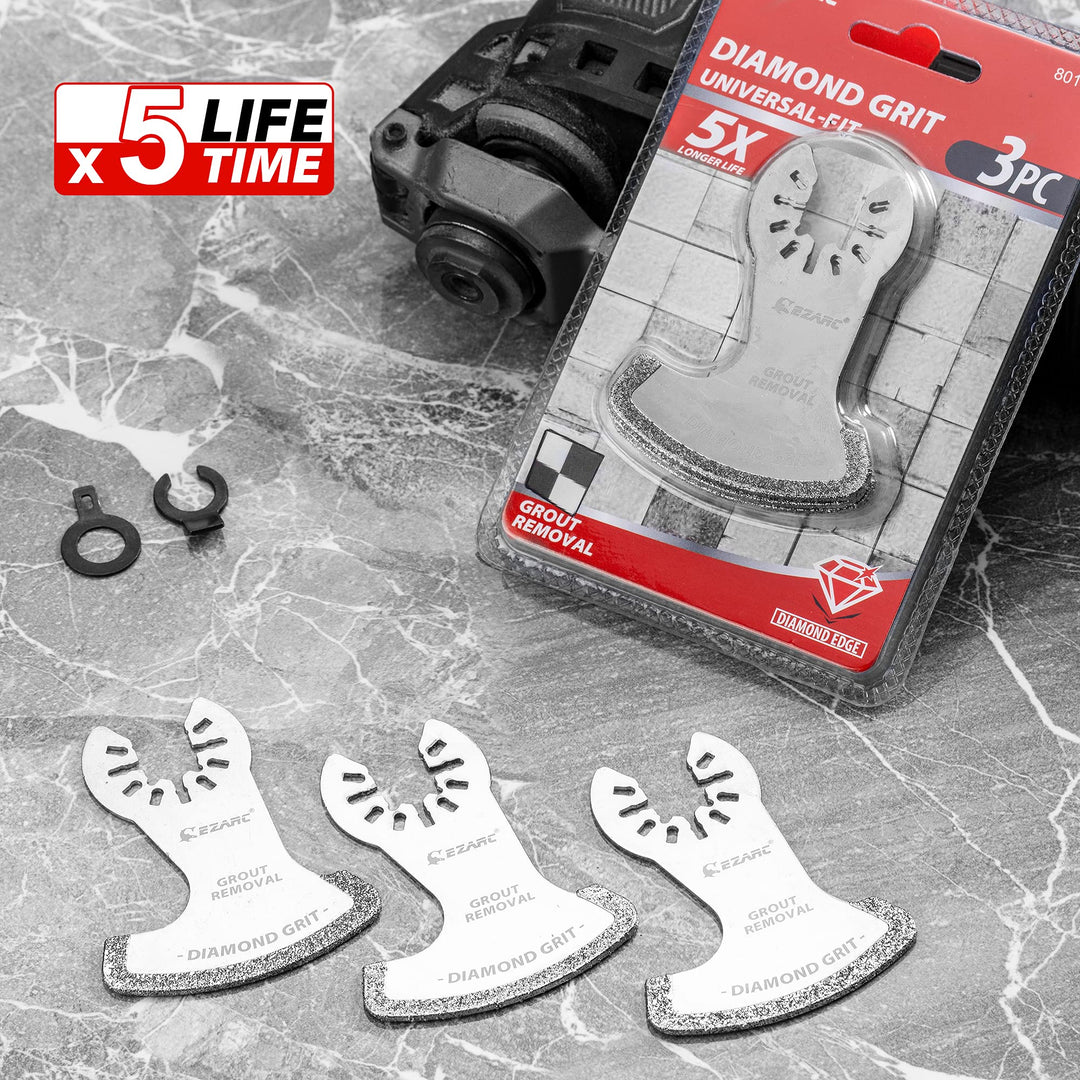 EZARC Oscillating Multi Tool Swing Diamond Blades, Diam