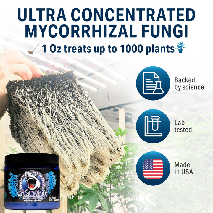 Great White Mycorrhizae, 1 oz.