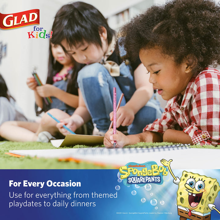 Glad for Kids SpongeBob SquarePants Paper Straws -50 Pa
