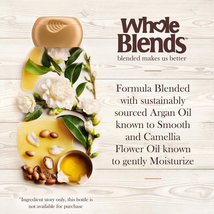 Whole Blends Illuminating Conditioner Moroccan Argan And Camellia Oils Extracts For Dull Hair , 12.5 Fl Oz, Pack Of 1