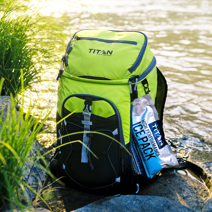 Arctic Zone Titan Deep Freeze Ice Pack- (2 Pack) 600 Gram High Performance Ice Pack - Long-Lasting, Puncture-Resistant Cold Pack Filled with Non-Toxic Gel…