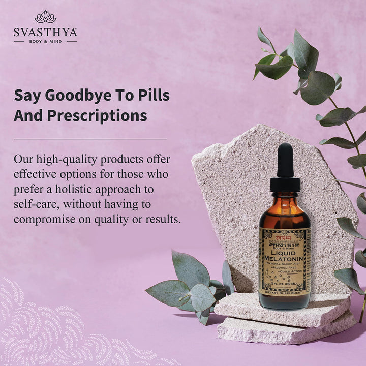 Svasthya Pure Melatonin Liquid 100% Natural Sleep Aid R