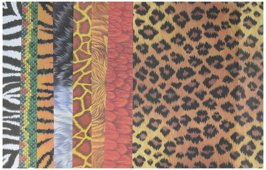 Animal Craft Papers Pack of 40