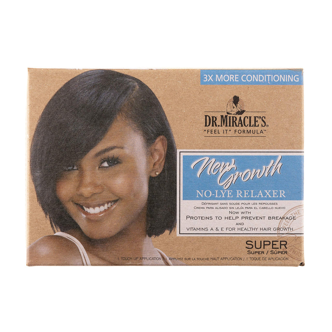 Dr. Miracle&#39;s New Growth Relaxer Kit, Super, 1count