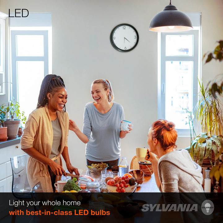 SYLVANIA LED A19 Light Bulb, 60W Equivalent Efficient 8
