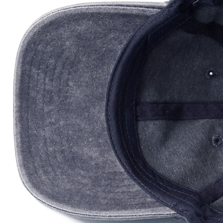 100% Cotton Pigment Dyed Low Profile Dad Hat Six Panel Cap (1. Black)