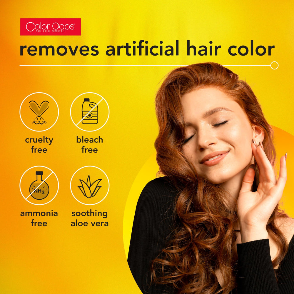 Extra Conditioning Hair Color Remover, 1 Application, Hair Dye Remover Processes in 20 Minutes, Safely Removes Permanent & Semi-Permanent Hair Color, Ammonia & Bleach Free