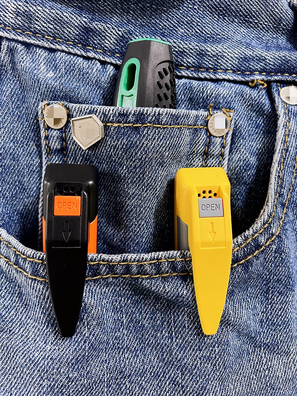 Non-Contact Voltage Tester Tools,LED Flashlight,Buzzer 