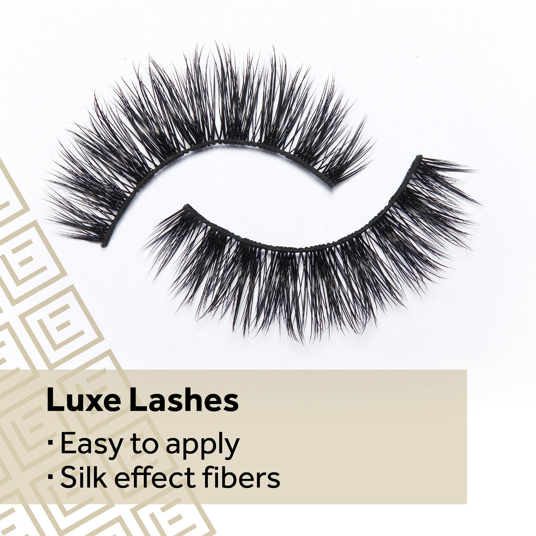 Eylure Luxe Silk Effect False Eyelashes, Marquise, Reus
