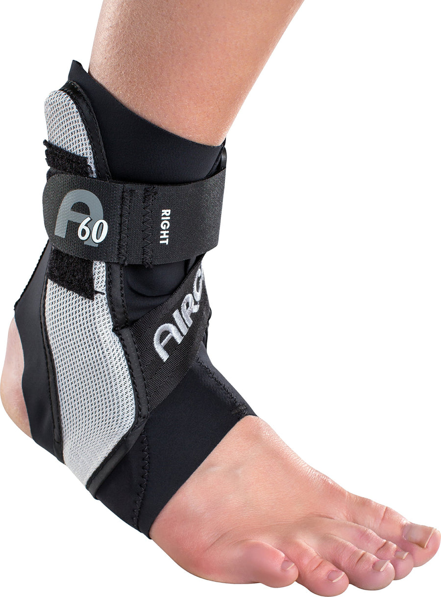 Aircast A60 Ankle Support Brace, Right Foot, Black, Med