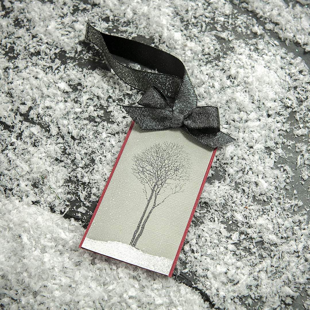Trees Unmounted Clear Rubber Stamp Set for Cards and Scrapbooking, 4&#39;&#39; L x 8&#39;&#39; H, 8 pc.