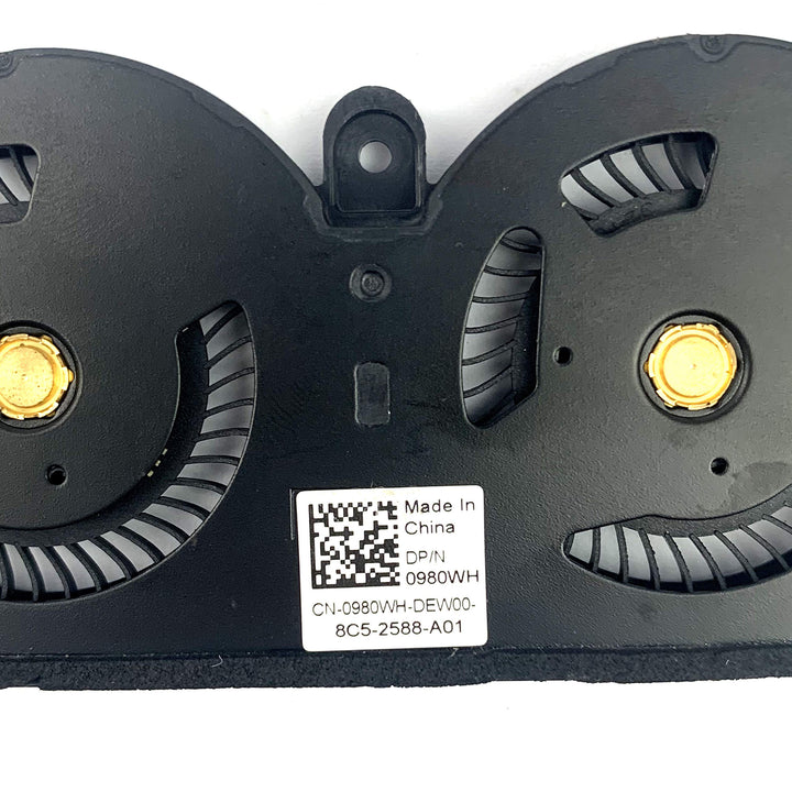 New Cooling Fan Replacement for DELL XPS13 9370 9380 CPU Cooling Fan ND55C19-16M01 DP/N 0980WH CN-0980WH 0PNWJR DFS350705P00T