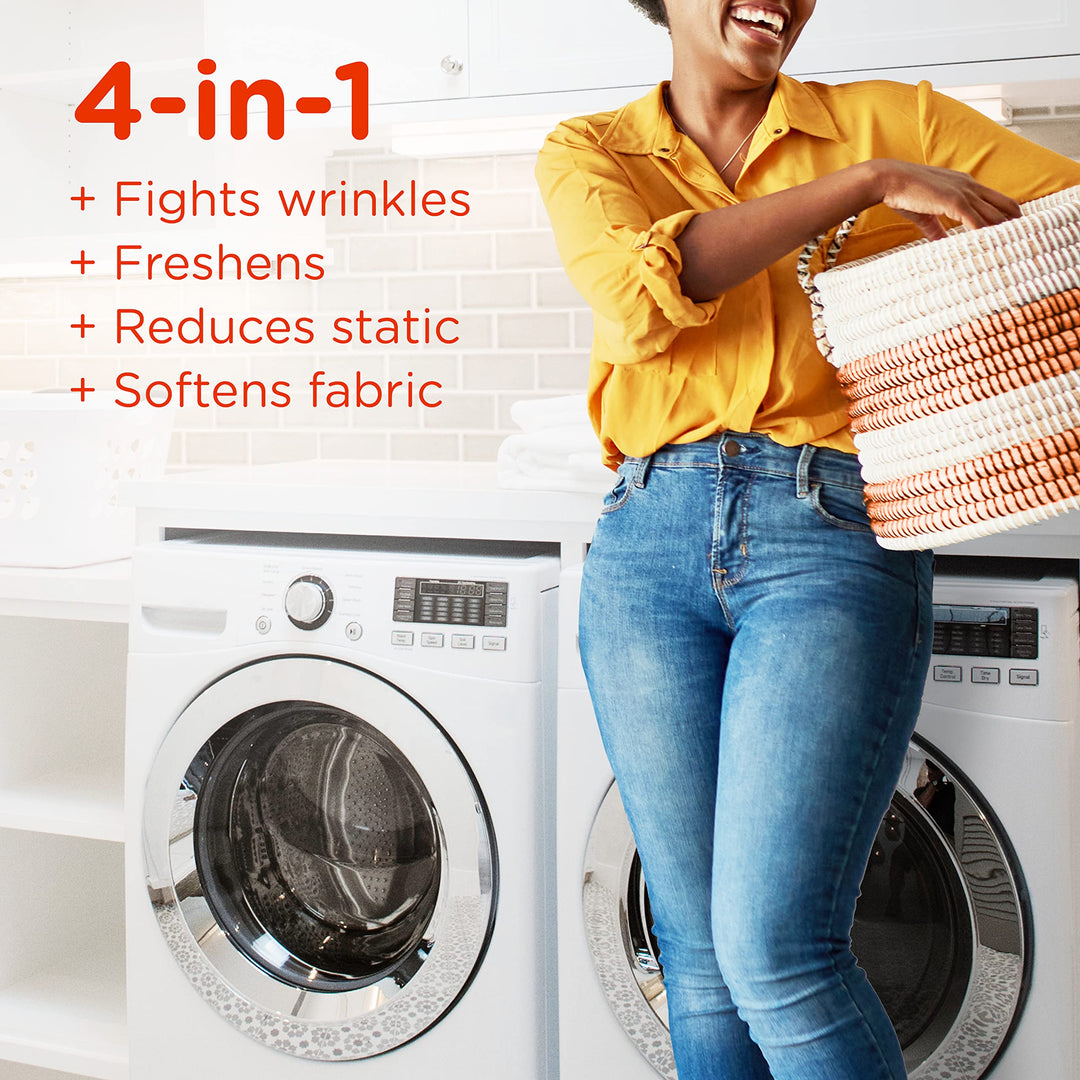 Bounce WrinkleGuard Mega Dryer Sheets Laundry Fabric So