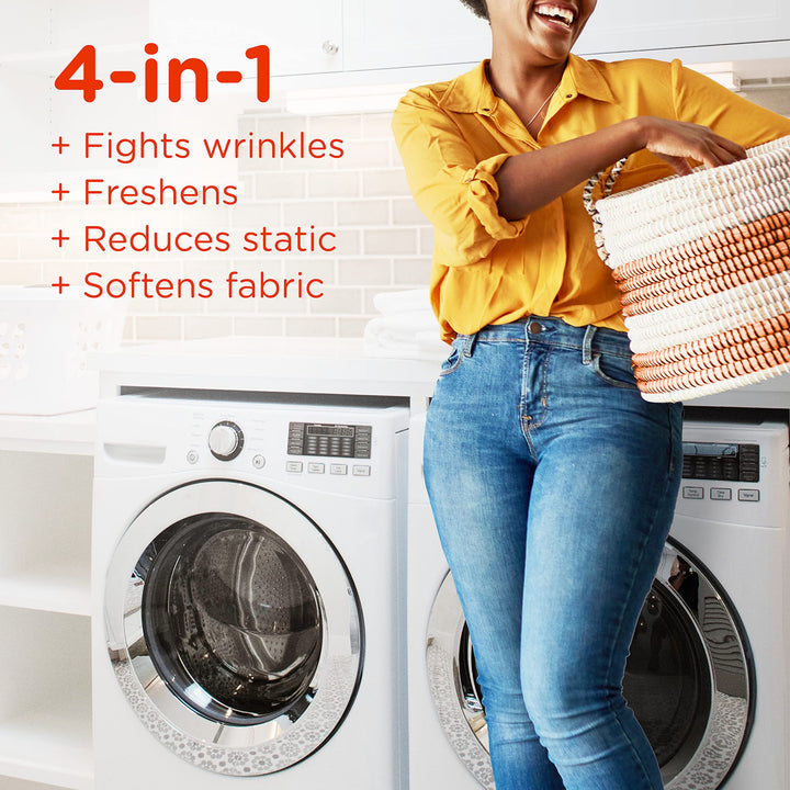 Bounce WrinkleGuard Mega Dryer Sheets Laundry Fabric So