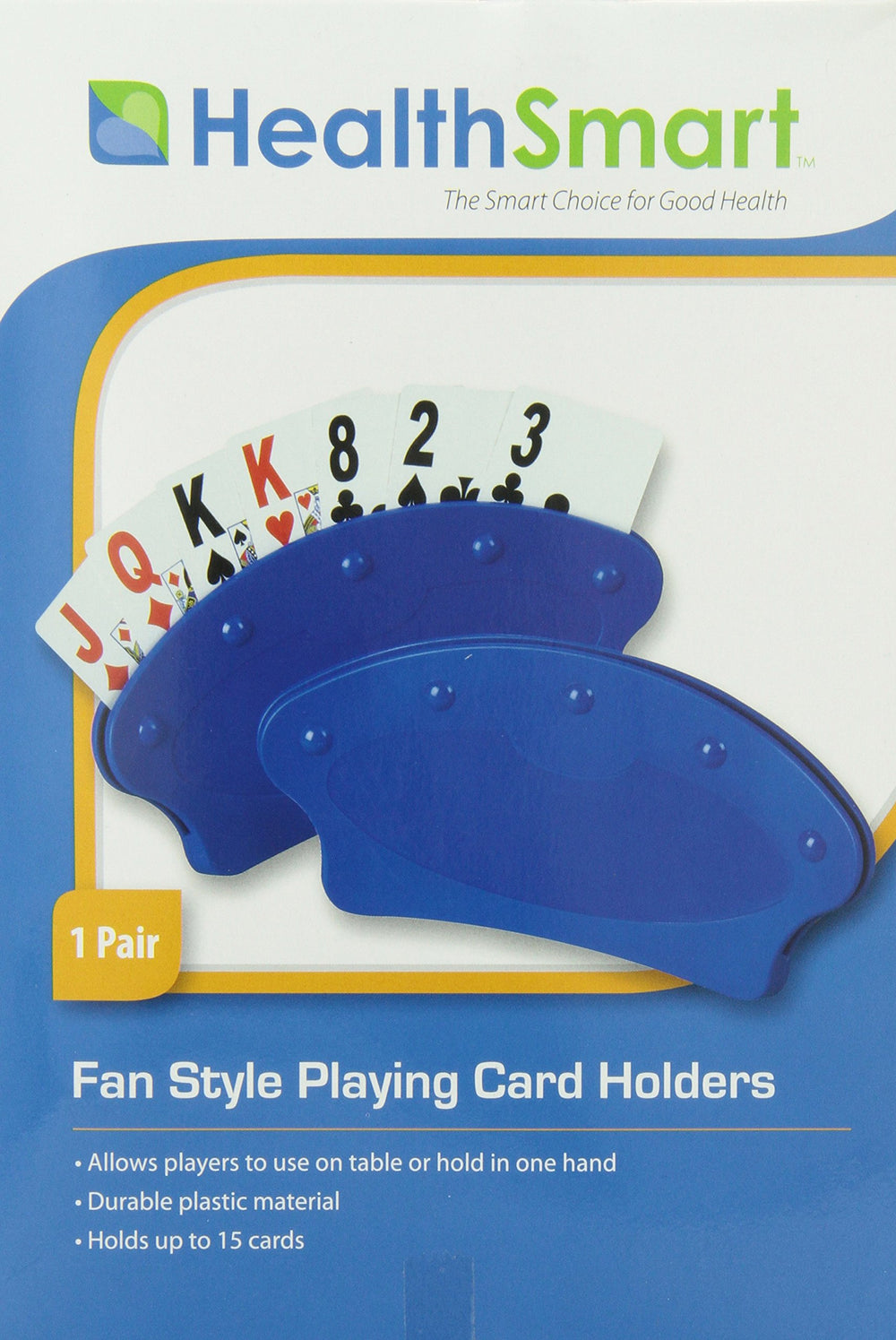 Healthsmart 640-9010-0000 - Fan Table Playing Card Hold