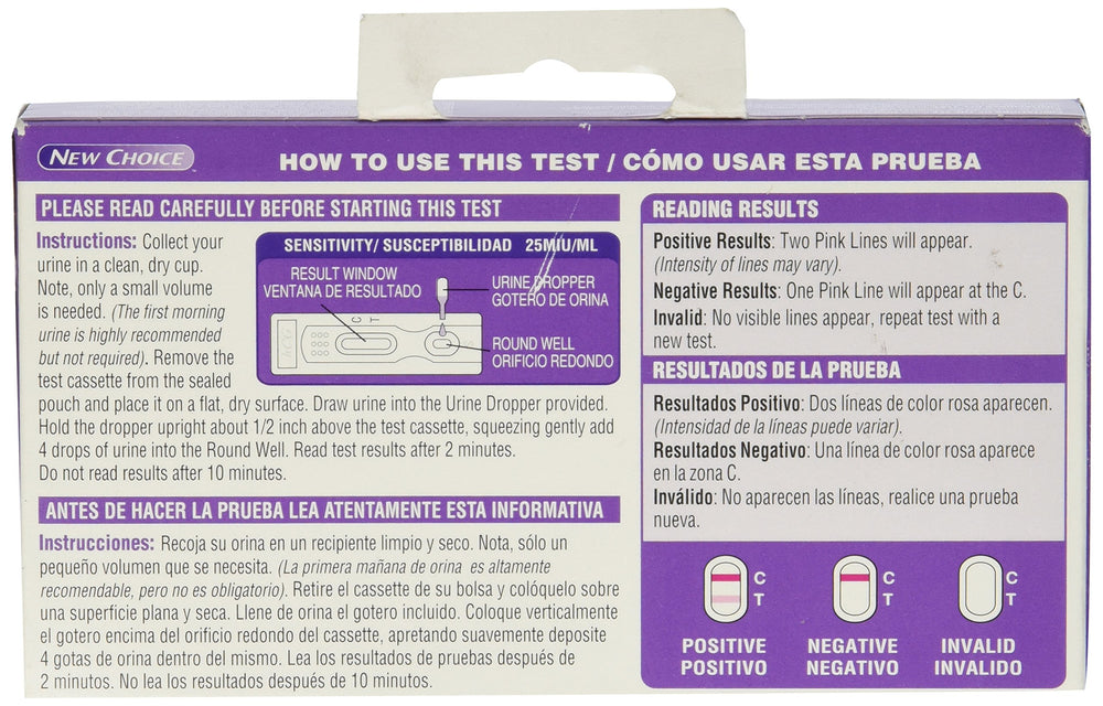 New Choice Pregnancy Test 99% Accurate