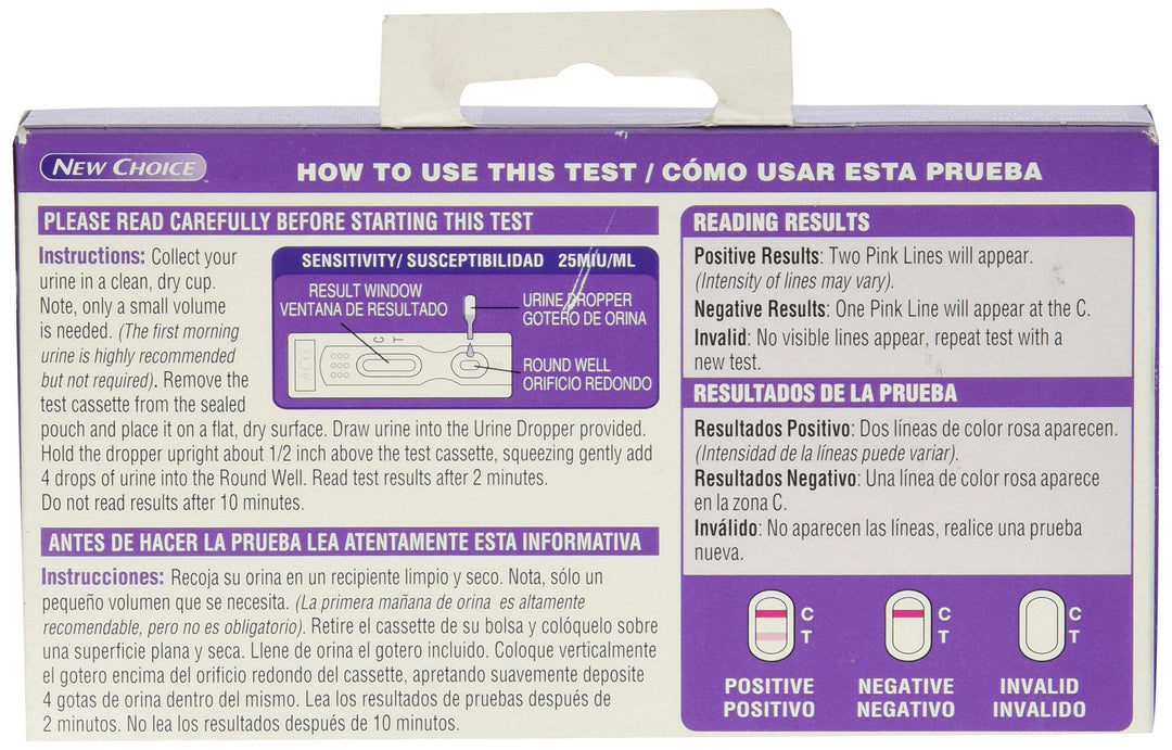 New Choice Pregnancy Test 99% Accurate