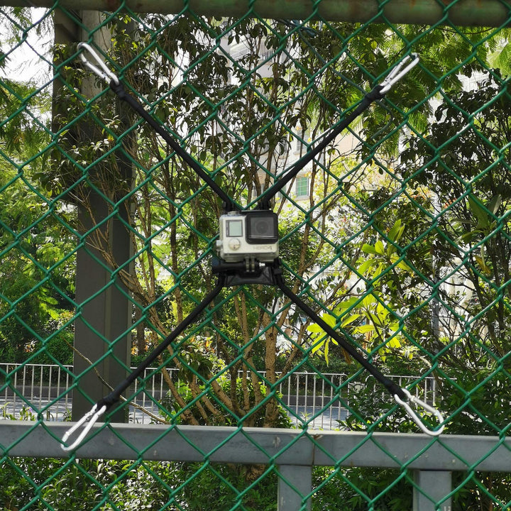 Action Camera Chain Link Fence Mount for Gopro Action C