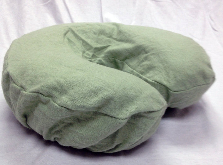 Deluxe Flannel Massage Face Rest Cover Cozies, Includes 4pcs (Sage Green)
