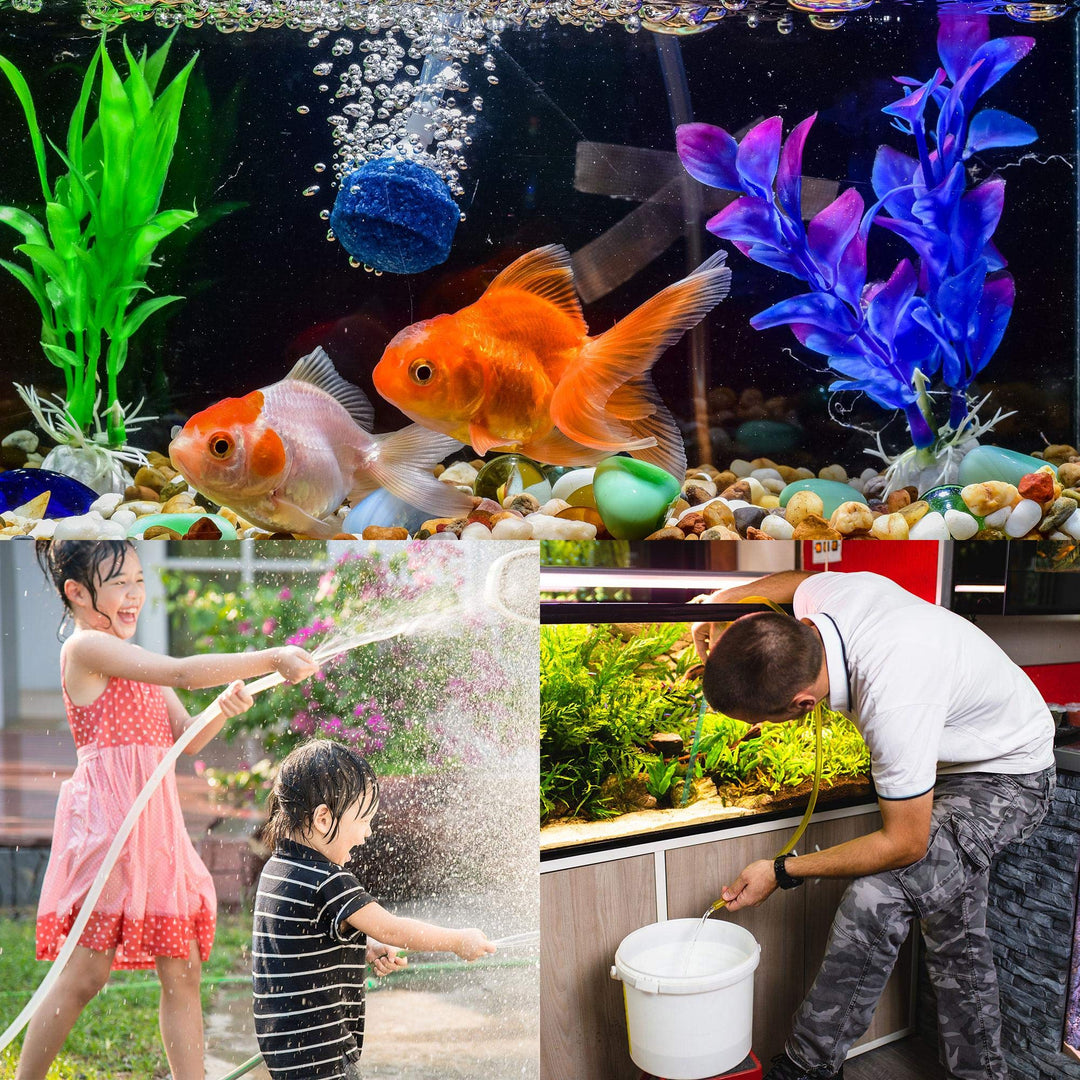 Clear Silicone Tubing, 9/32(7mm) ID 7/16(11mm) OD 8ft, Flexible Silicone Tube for Air Water Pipe Pump Transfer