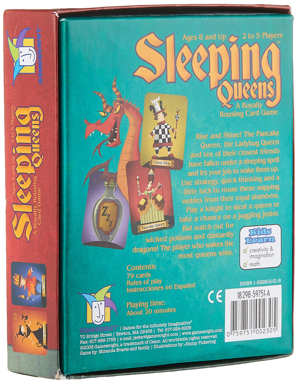 Sleeping Queens! Fun Card Game for Kids and Families. Great for Kids aged 8+ and 2-5 Players, .