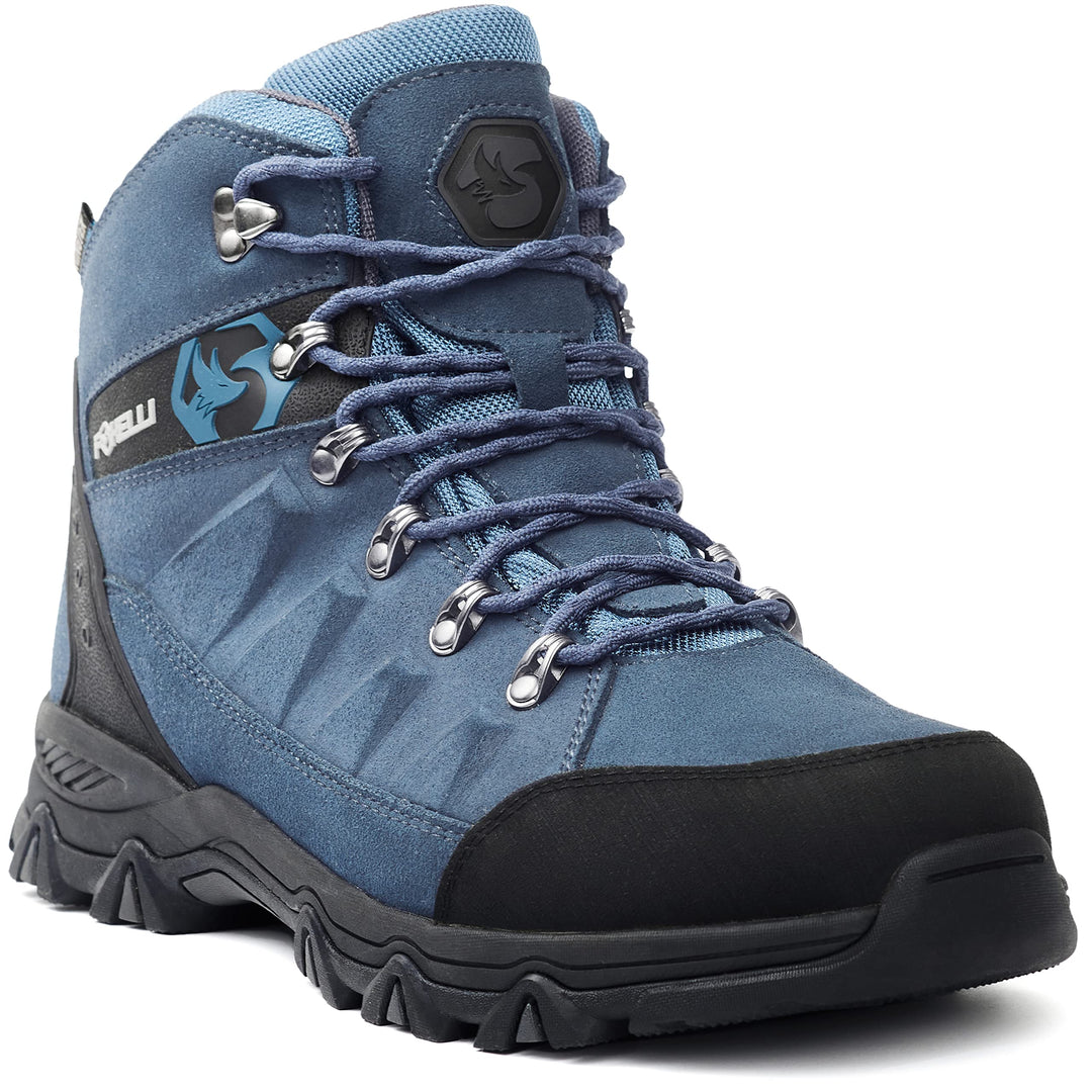 Men’s Hiking Boots – Waterproof Breathable &amp; Lightweight Suede Leather Hiking Boots for Men