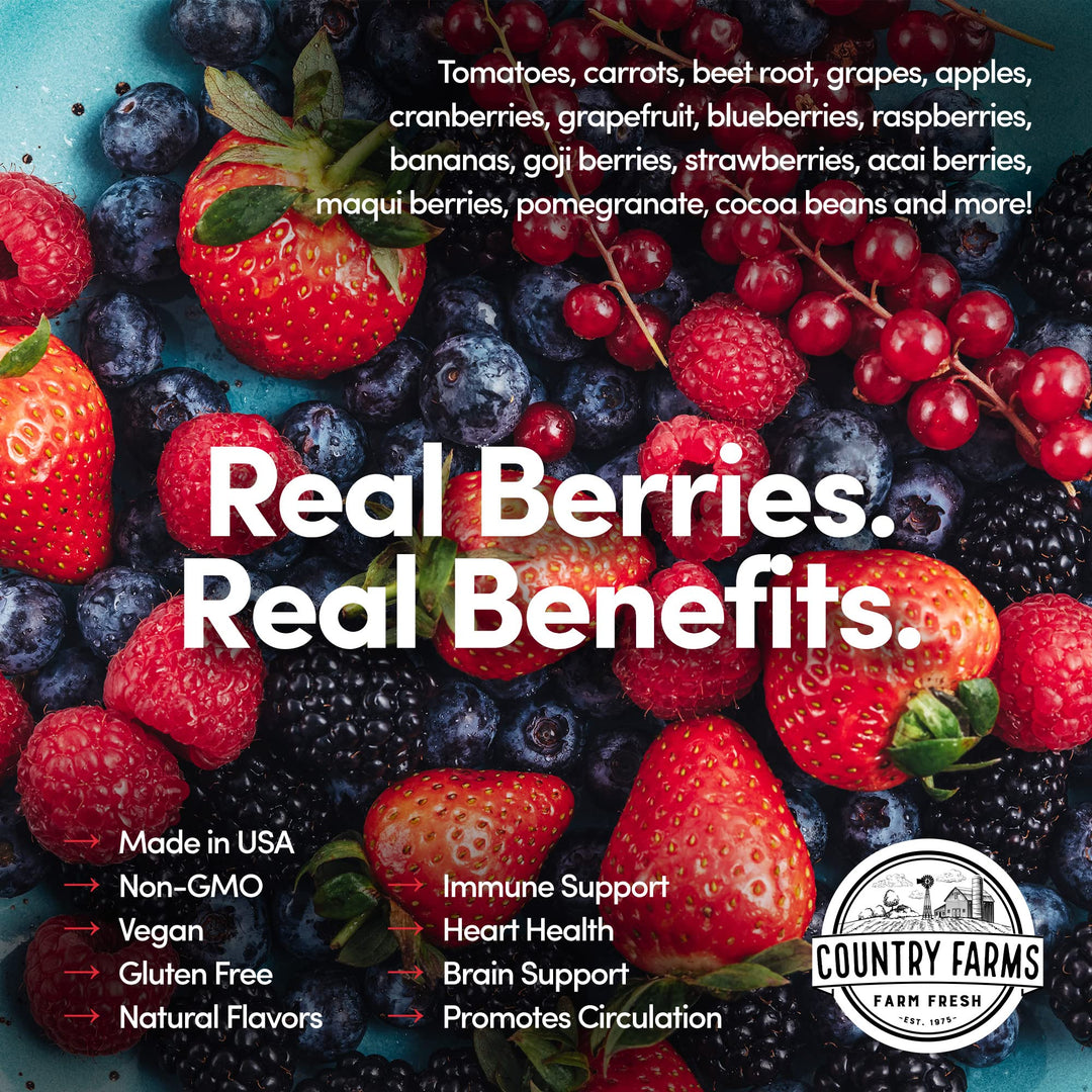 COUNTRY FARMS Super Reds, Energizing Polyphenol Superfo