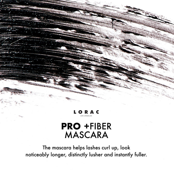 Lorac Pro Plus Fiber Mascara - Black - 0.52 Oz.