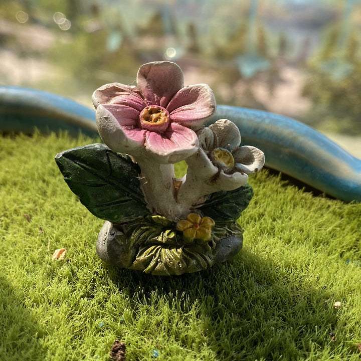 Miniature Fairy Garden Decor-Accessories - Flower Fairies Garden Kit Gnome Figurines Statue Set Indoor Outdoor Garden Decoration Birthday Gardening Gifts for Girl Boy Mother Girlfriend