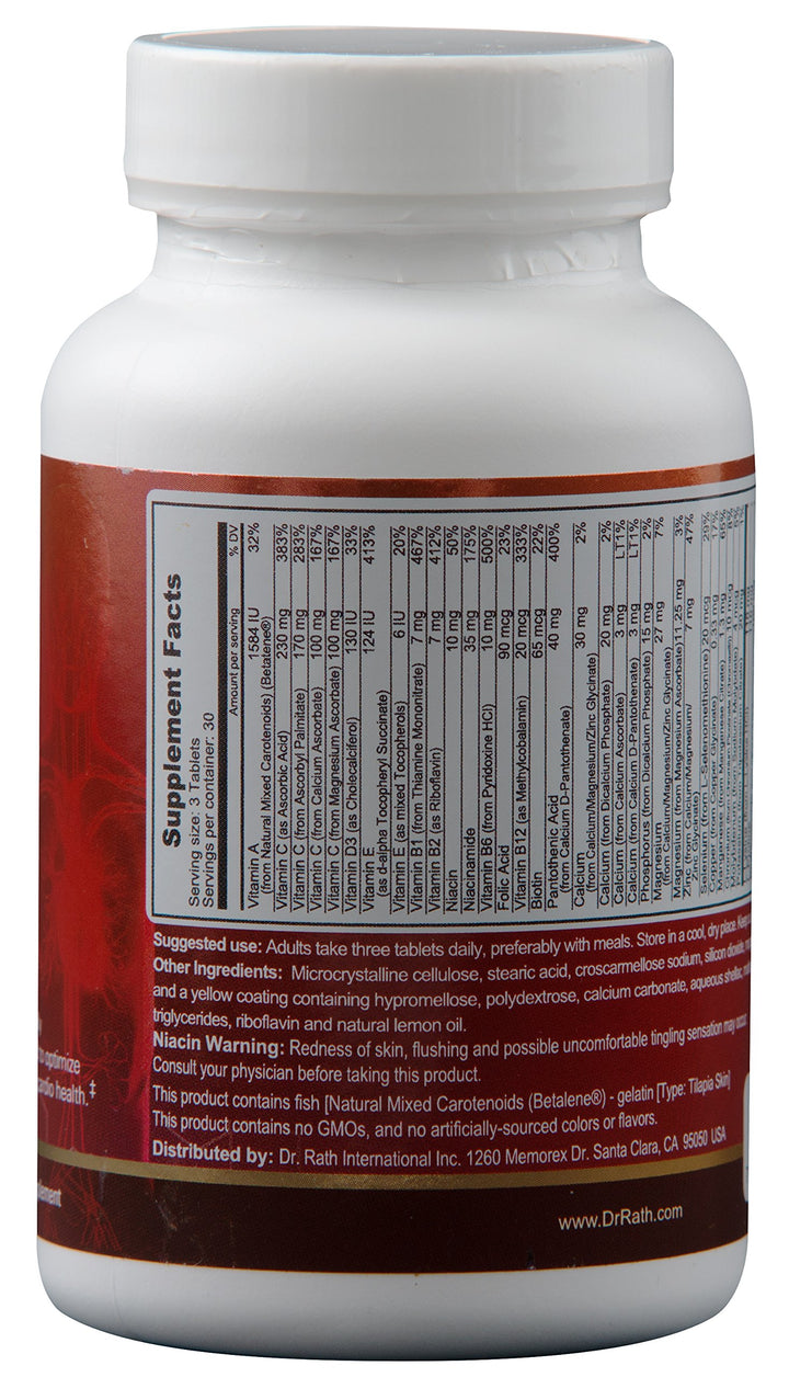 Cardiovascular Health Dr. Rath 90 Tabs