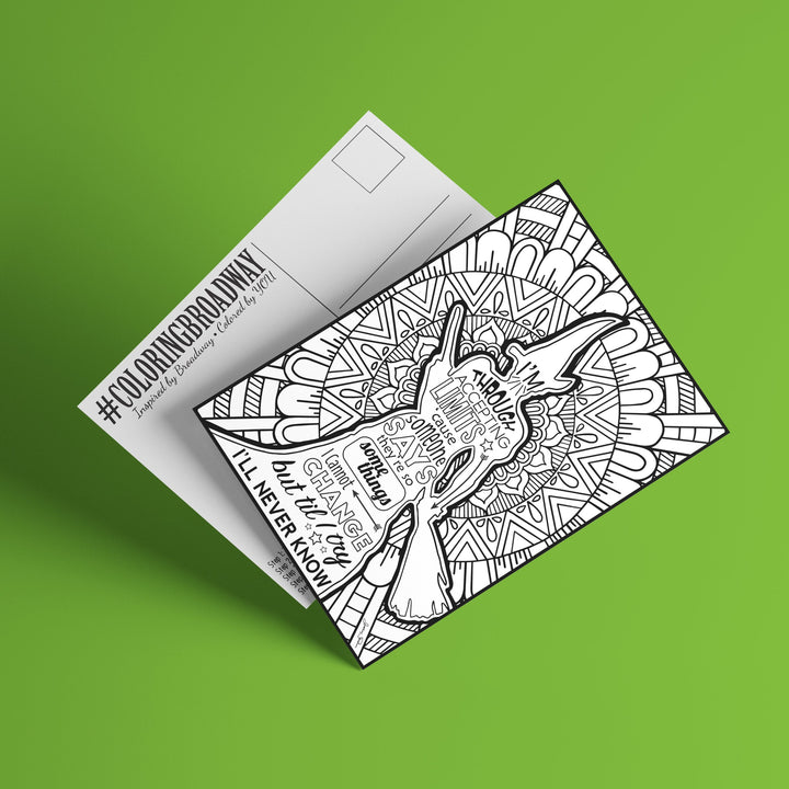 Wicked Card stock Postcards (5 x 7 - Set of 4)