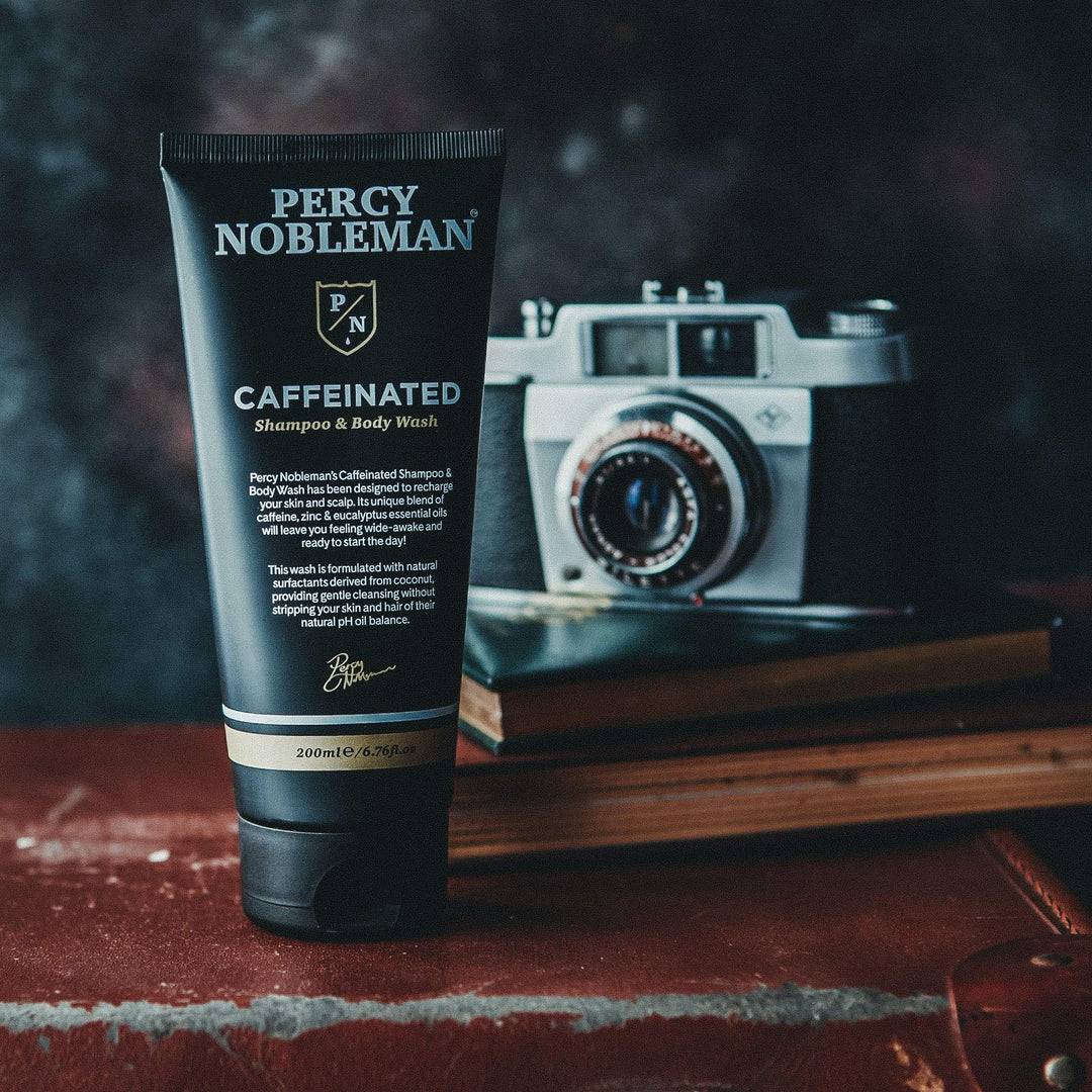 Percy Nobelman Caffeinated Shampoo &amp; Body Wash, New, 6.76 Ounce