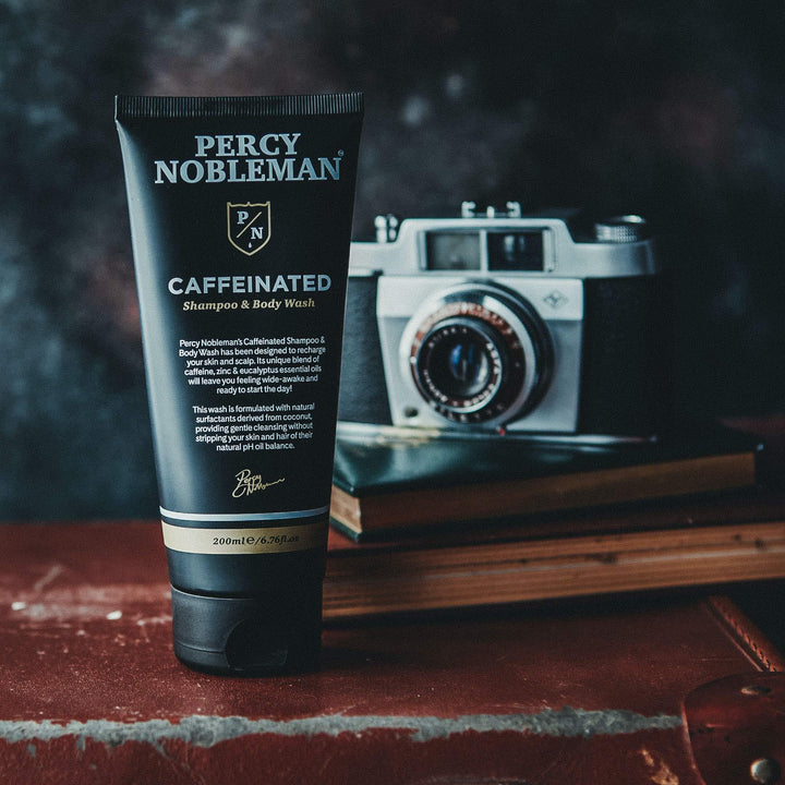 Percy Nobelman Caffeinated Shampoo &amp; Body Wash, New, 6.76 Ounce