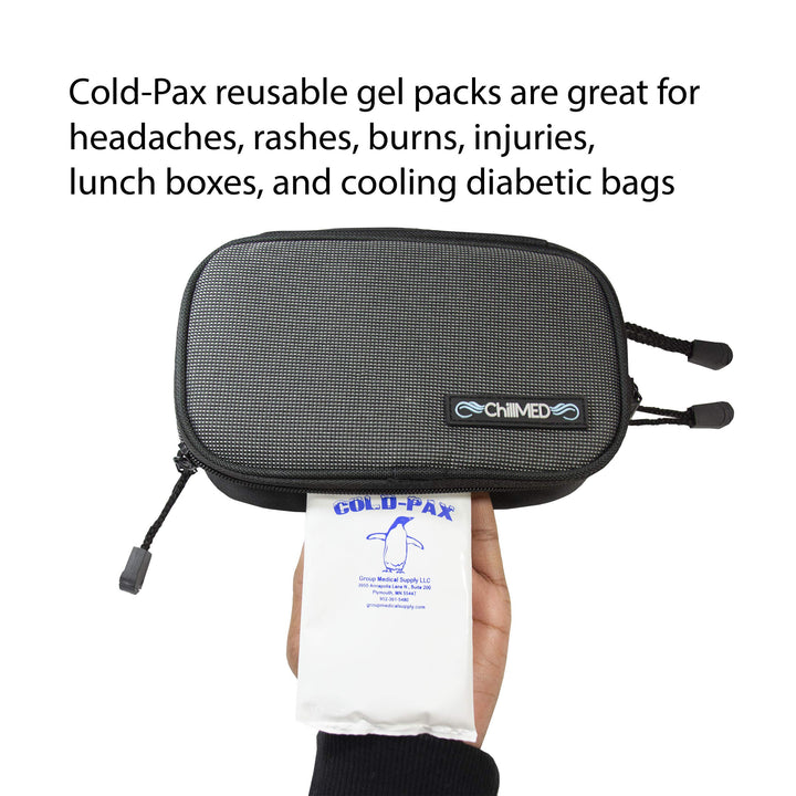 Extra Cold Gel Ice Packs - 2 pack Replacement 3oz Gel P